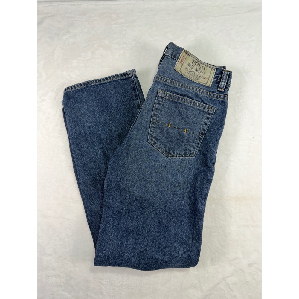 Polo Ralph Lauren Straight Leg Jeans 12 Blue Medium Wash Denim kids